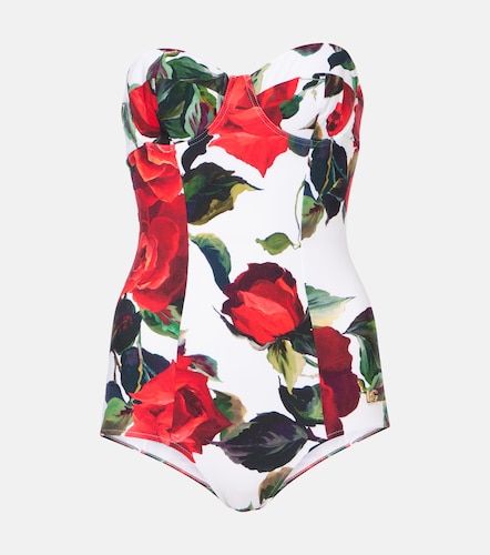 Maillot de bain à pois - Dolce&Gabbana - Modalova