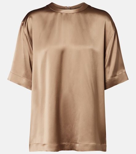 Toteme T-shirt en satin - Toteme - Modalova