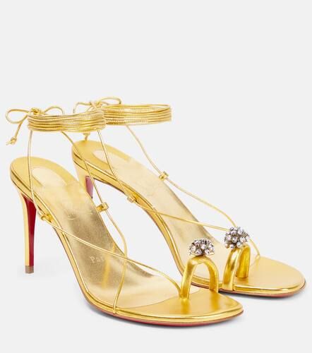 Sandales Just Un Fil en cuir à ornements - Christian Louboutin - Modalova