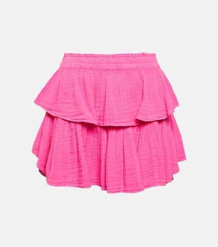 LoveShackFancy Mini-jupe en coton - LoveShackFancy - Modalova