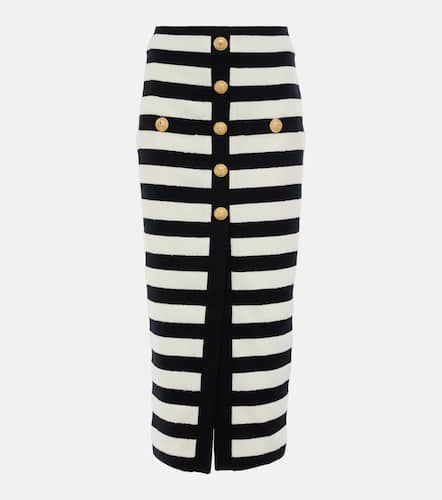 Balmain Jupe midi rayée - Balmain - Modalova