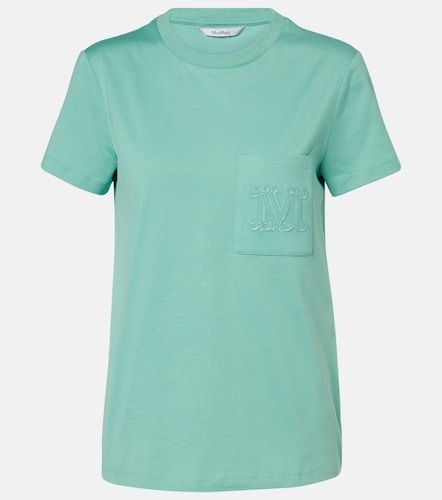 T-shirt Papaia brodé en coton - Max Mara - Modalova