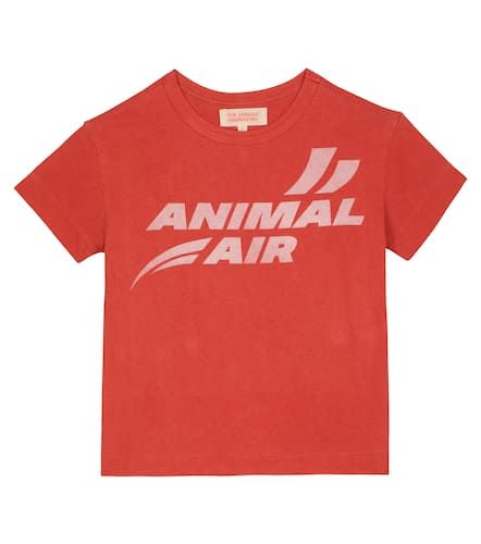 T-shirt Rooster imprimé en coton - The Animals Observatory - Modalova