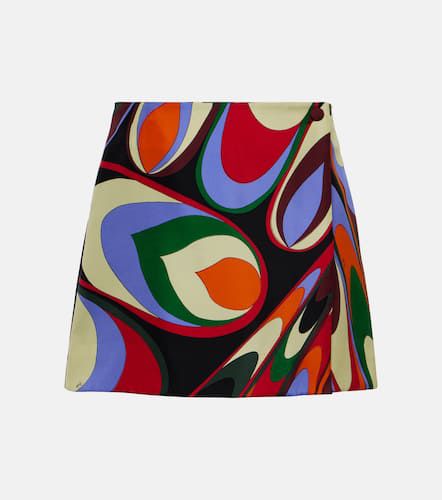 Pucci Mini-jupe Onde en soie - Pucci - Modalova