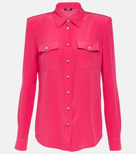 Balmain Chemise en soie - Balmain - Modalova