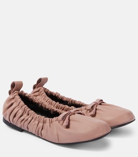 Ballerines en cuir à nœud - Acne Studios - Modalova