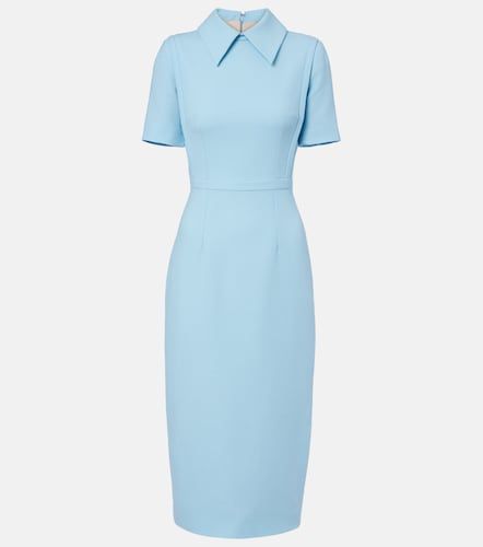 Robe midi Valletta en crêpe - Emilia Wickstead - Modalova