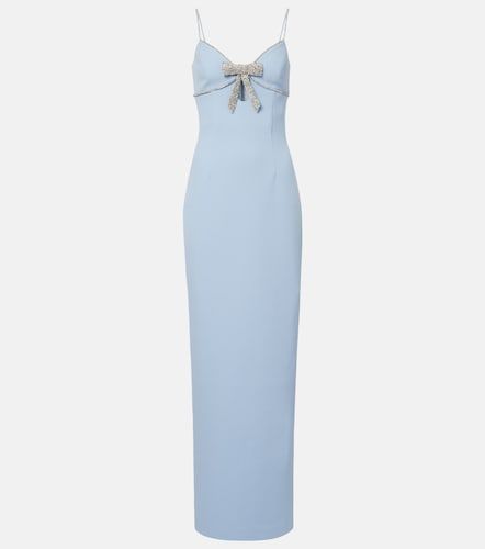 Robe longue en crêpe à ornements - Rebecca Vallance - Modalova