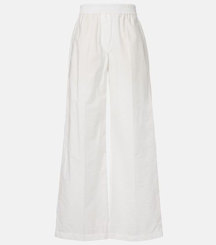 Pantalon ample en coton mélangé - Brunello Cucinelli - Modalova