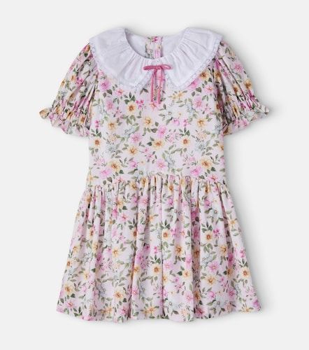 Robe Izara en coton à fleurs - La Coqueta - Modalova