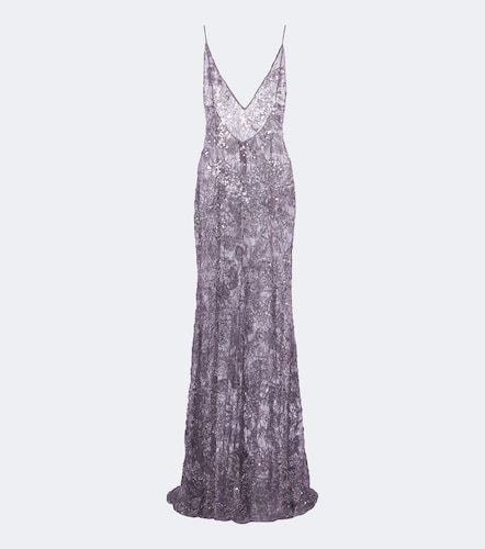 Robe longue Claudie en dentelle - The New Arrivals Ilkyaz Ozel - Modalova