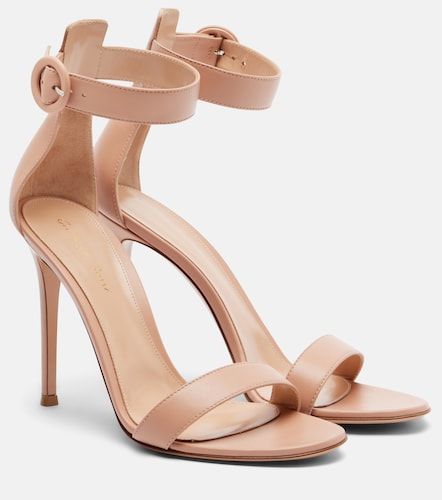 Sandales Portofino 105 en cuir - Gianvito Rossi - Modalova