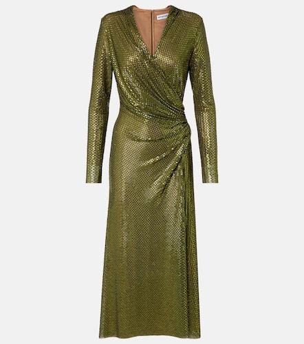 Self-Portrait Robe midi à strass - Self-Portrait - Modalova