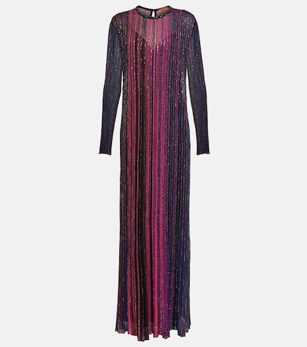 Missoni Robe longue en lamé - Missoni - Modalova