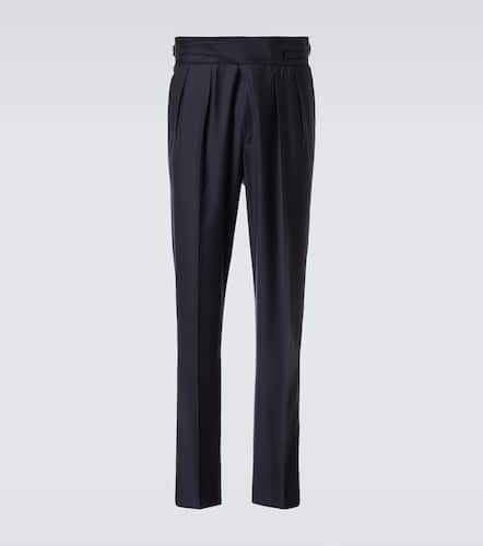 Pantalon droit Manny en laine vierge - Rubinacci - Modalova