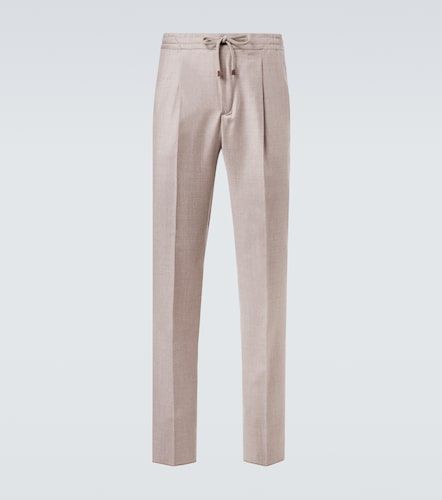 Pantalon slim en laine vierge - Slowear - Modalova