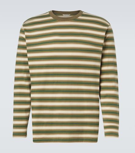 Auralee T-shirt rayé en coton - Auralee - Modalova