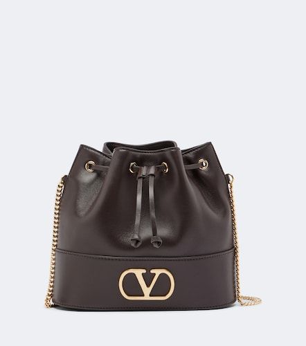 Sac seau VLogo Mini en cuir - Valentino Garavani - Modalova