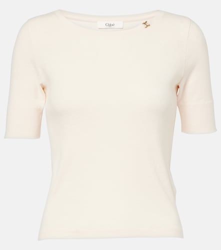 Chloé T-shirt en coton - Chloe - Modalova