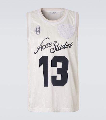 Débardeur imprimé à logo - Acne Studios - Modalova