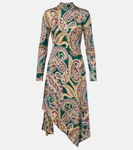 Etro Robe midi asymétrique - Etro - Modalova
