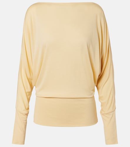 Toteme Top en jersey drapé - Toteme - Modalova