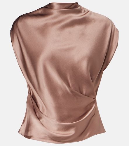 The Sei Top drapé en soie - The Sei - Modalova