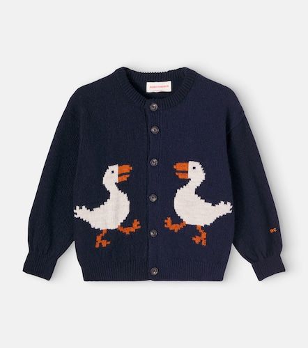 Cardigan La Oca en laine mélangée - Bobo Choses - Modalova