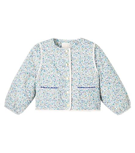 Veste Jouliane en velours côtelé à fleurs - Louise Misha - Modalova