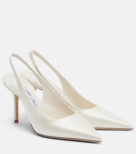 Escarpins slingback Love en satin - Jimmy Choo - Modalova