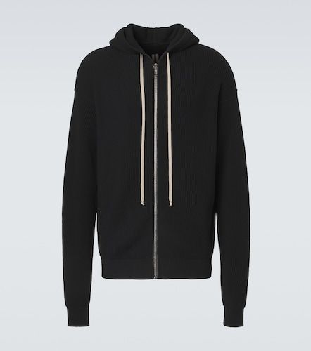 Sweat-shirt à capuche en laine vierge - Rick Owens - Modalova