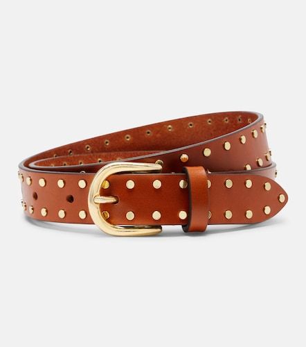 Ceinture Zap en cuir à clous - Isabel Marant - Modalova