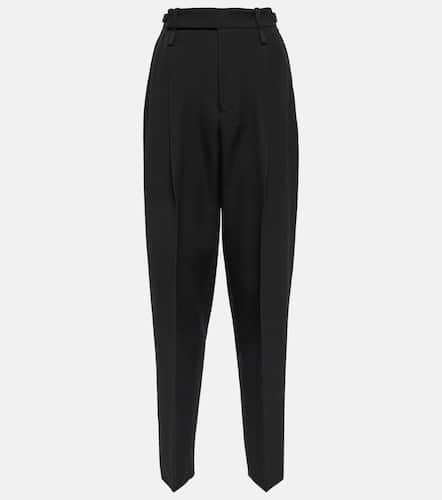 Pantalon fuselé à taille haute en laine - Gucci - Modalova