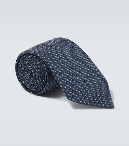 Zegna Cravate en jacquard de soie - Zegna - Modalova