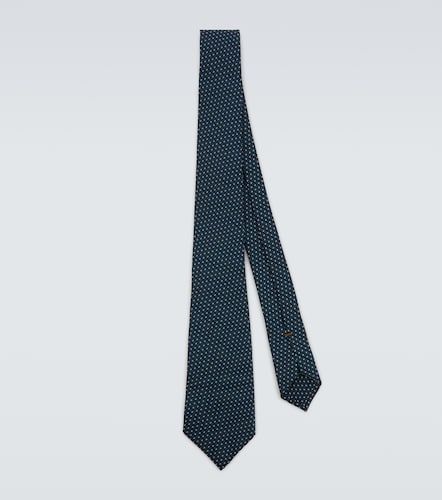 Zegna Cravate en soie jacquard - Zegna - Modalova