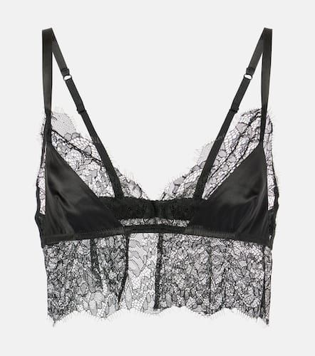 Brassière en satin à dentelle - Dolce&Gabbana - Modalova