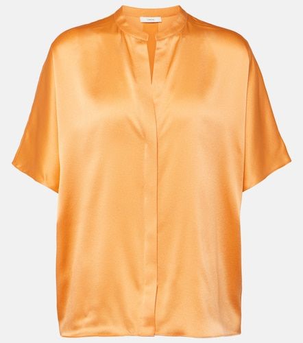 Vince Blouse en satin de soie - Vince - Modalova