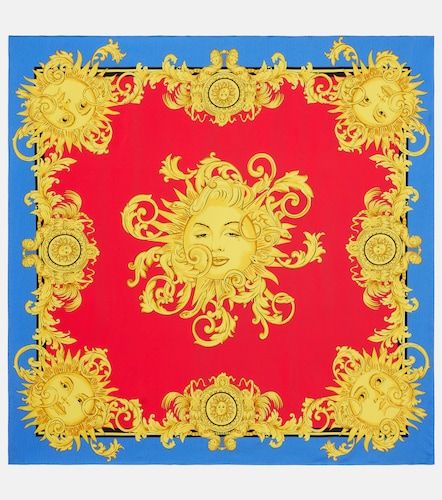 Versace Foulard en soie imprimé - Versace - Modalova
