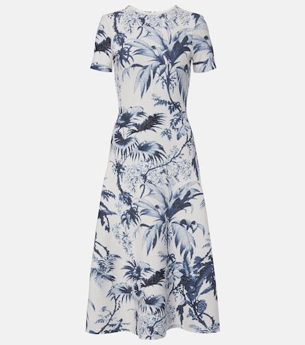 Robe de cocktail à imprimé - Oscar de la Renta - Modalova