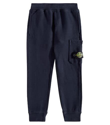 Pantalon de survêtement Compass en coton - Stone Island Junior - Modalova