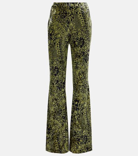 Pantalon évasé Ruthette en velours - Diane von Furstenberg - Modalova