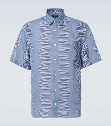 Chemise Castro en lin à imprimé - Frescobol Carioca - Modalova