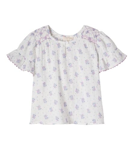 Blouse Feliza en gaze de coton à fleurs - Louise Misha - Modalova