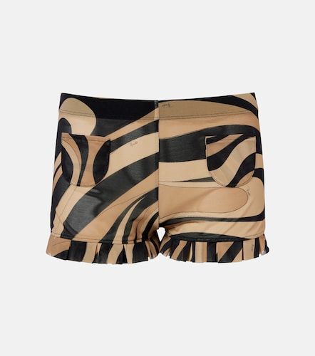 Pucci Short Marmo à volants - Pucci - Modalova