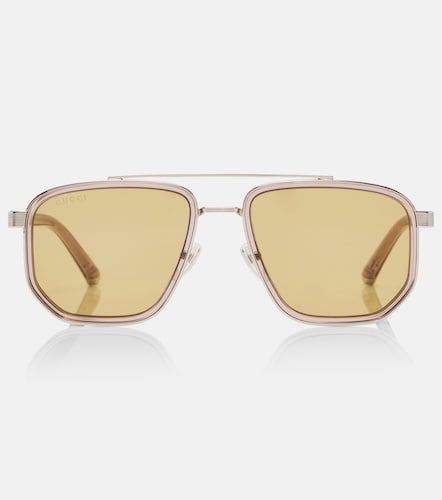 Gucci Lunettes de soleil aviateur - Gucci - Modalova