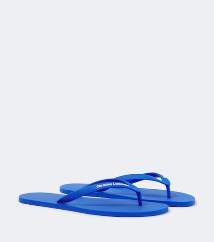 Christian Louboutin Tongs à logo - Christian Louboutin - Modalova