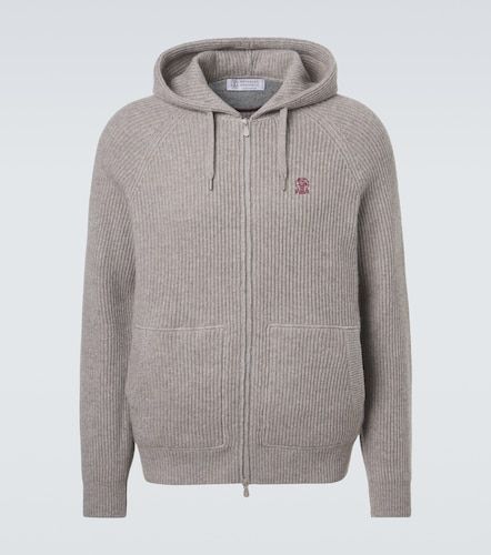 Sweat-shirt à capuche en cachemire - Brunello Cucinelli - Modalova