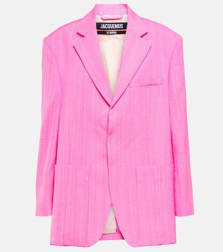 Blazer Veste d'Homme en soie mélangée - Jacquemus - Modalova