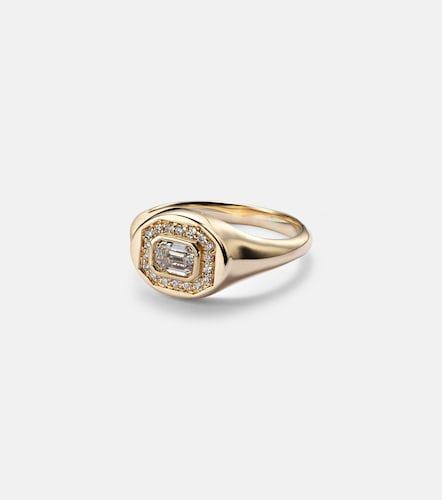 Bague Essential Splurge en or 14 ct et diamants - Stone and Strand - Modalova