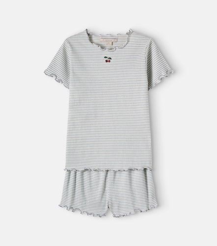 Konges Sløjd Ensemble T-shirt et short Roli en coton mélangé à rayures - Konges Slojd - Modalova